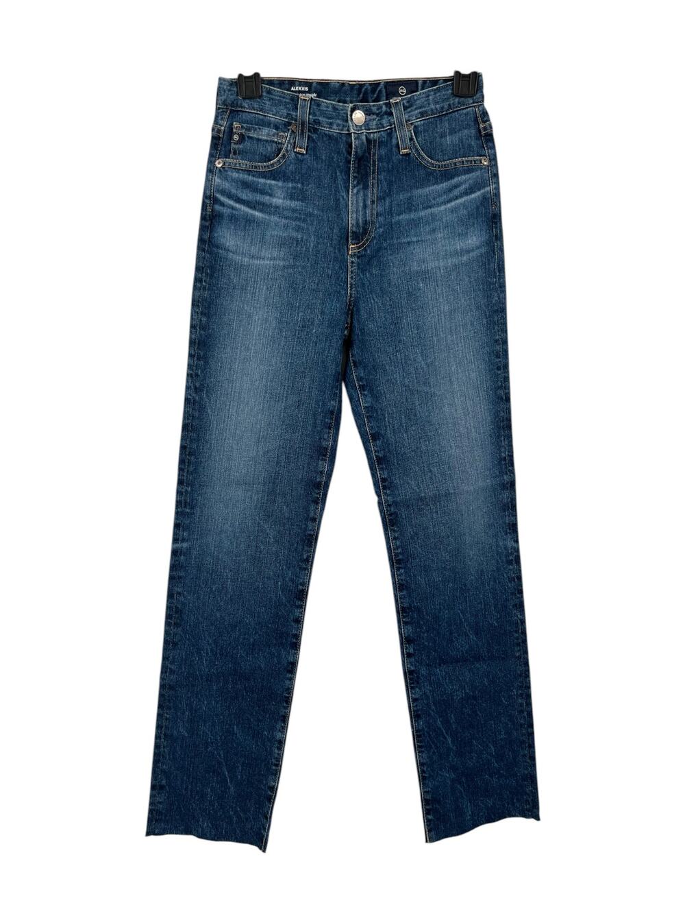 Adriano Goldschmied Jeans Alexxis high rise vintage straight denim blue size 25